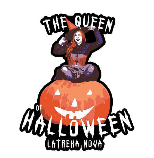 Latrexa Nova: The Queen of Halloween Vinyl Sticker