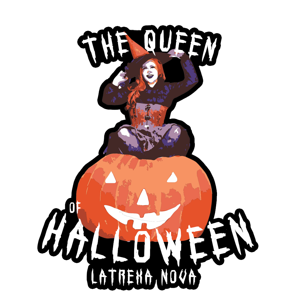 Latrexa Nova: The Queen of Halloween Vinyl Sticker