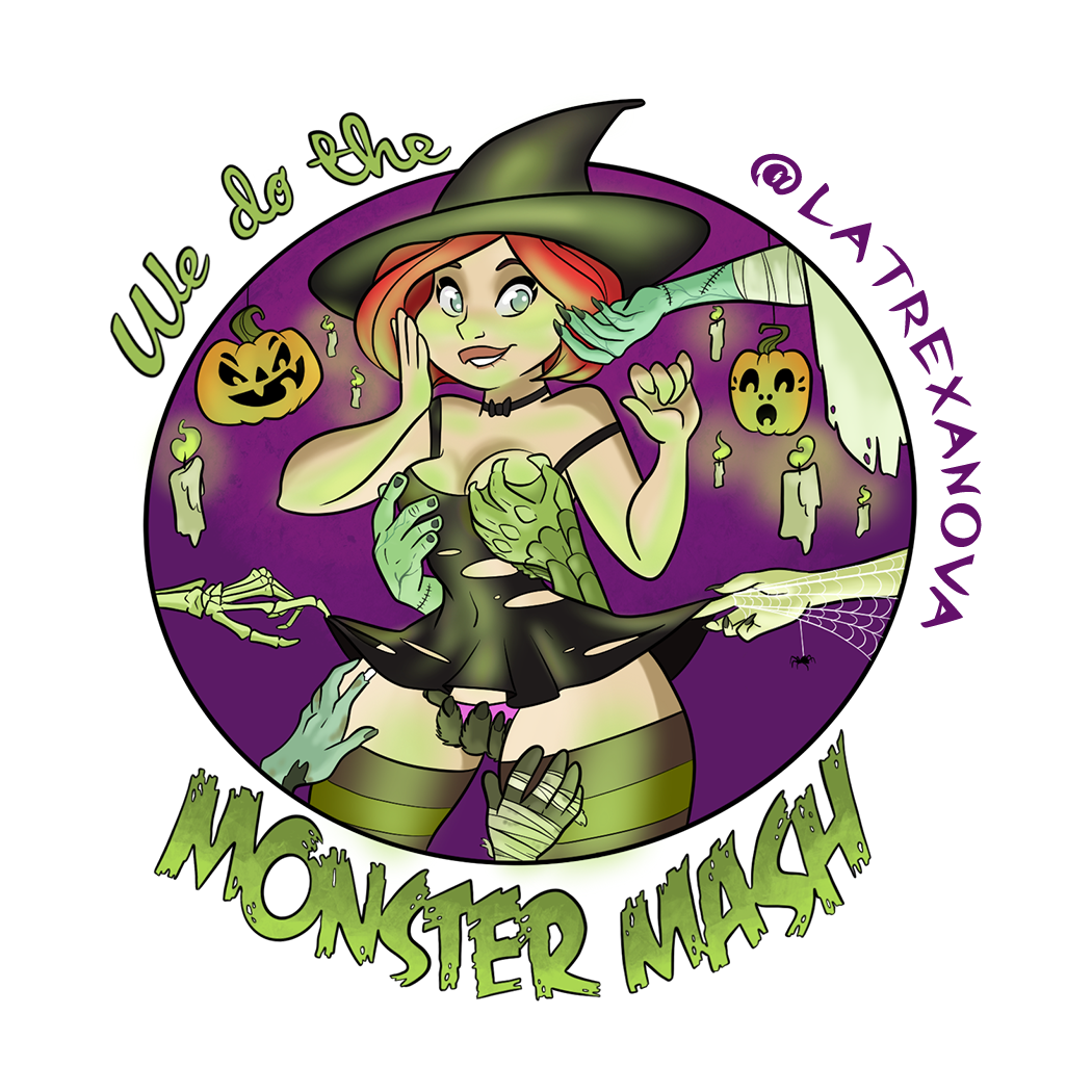 Monster Mash Vinyl Sticker