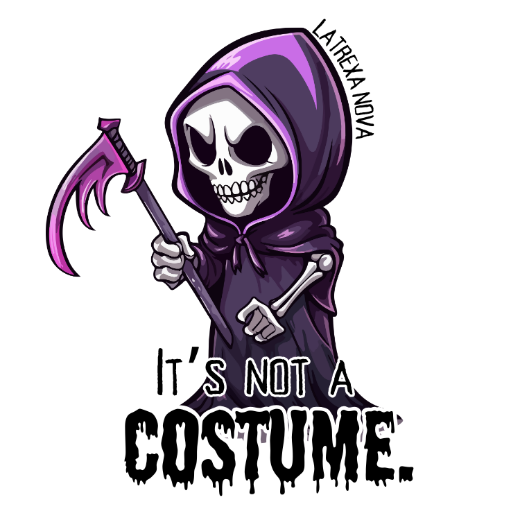 It's Not a Costume Sticker