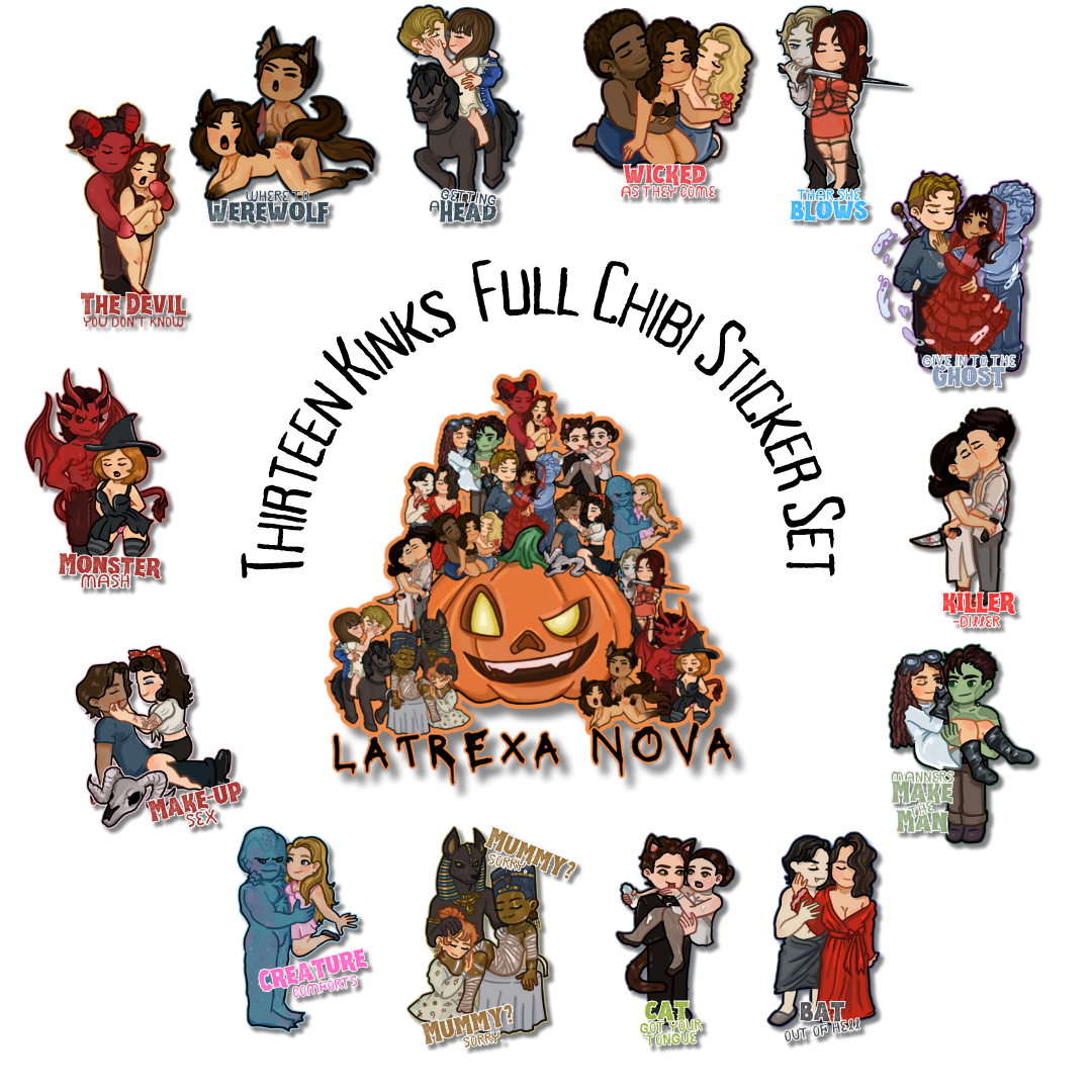 13 Kinks of Halloween | Full Sticker Set