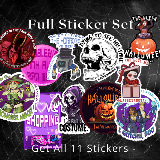 Full Sticker Set (11 Stickers)